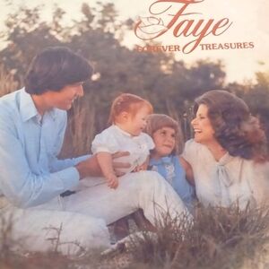 Faye Forever Treasures Vinyl LP - Soft Cream & Blue Family Portrait Cover